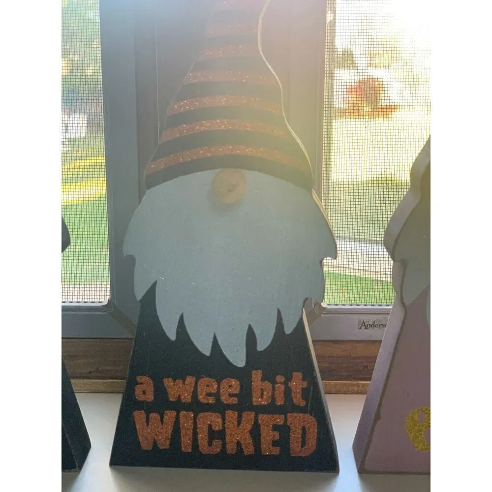 3 Halloween Gnomes